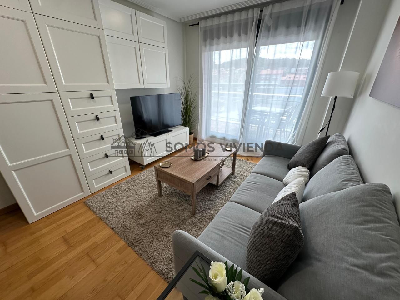Living room of Apartment to rent in Barbadás  with Heating and Furnished