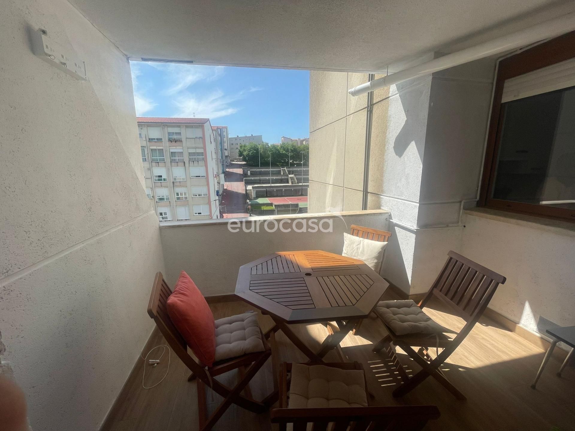 Vista exterior de Pis de lloguer en Santander amb Calefacció i Terrassa
