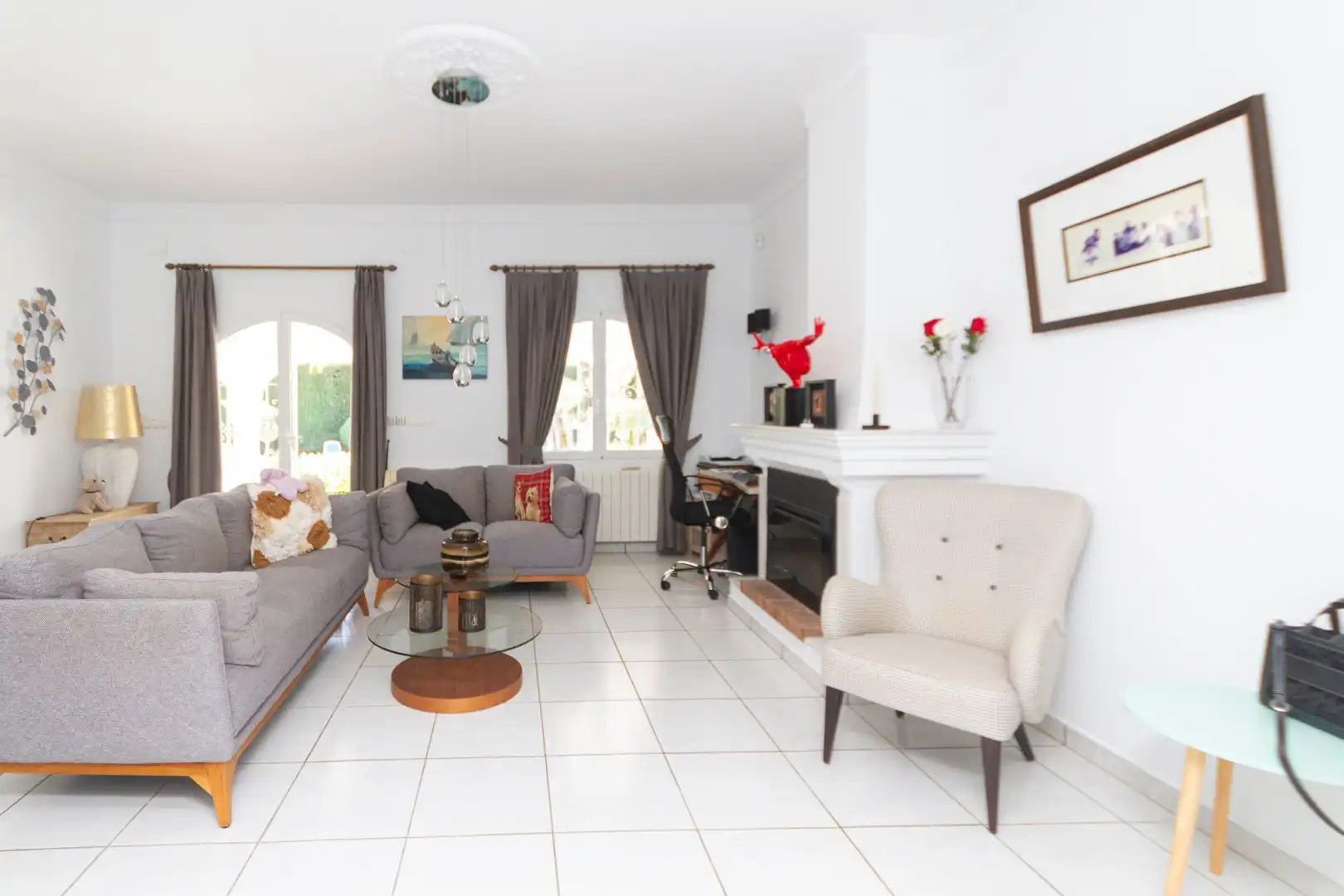 Living room of Houses for sale in Dénia  with Air Conditioner, Heating and Private garden