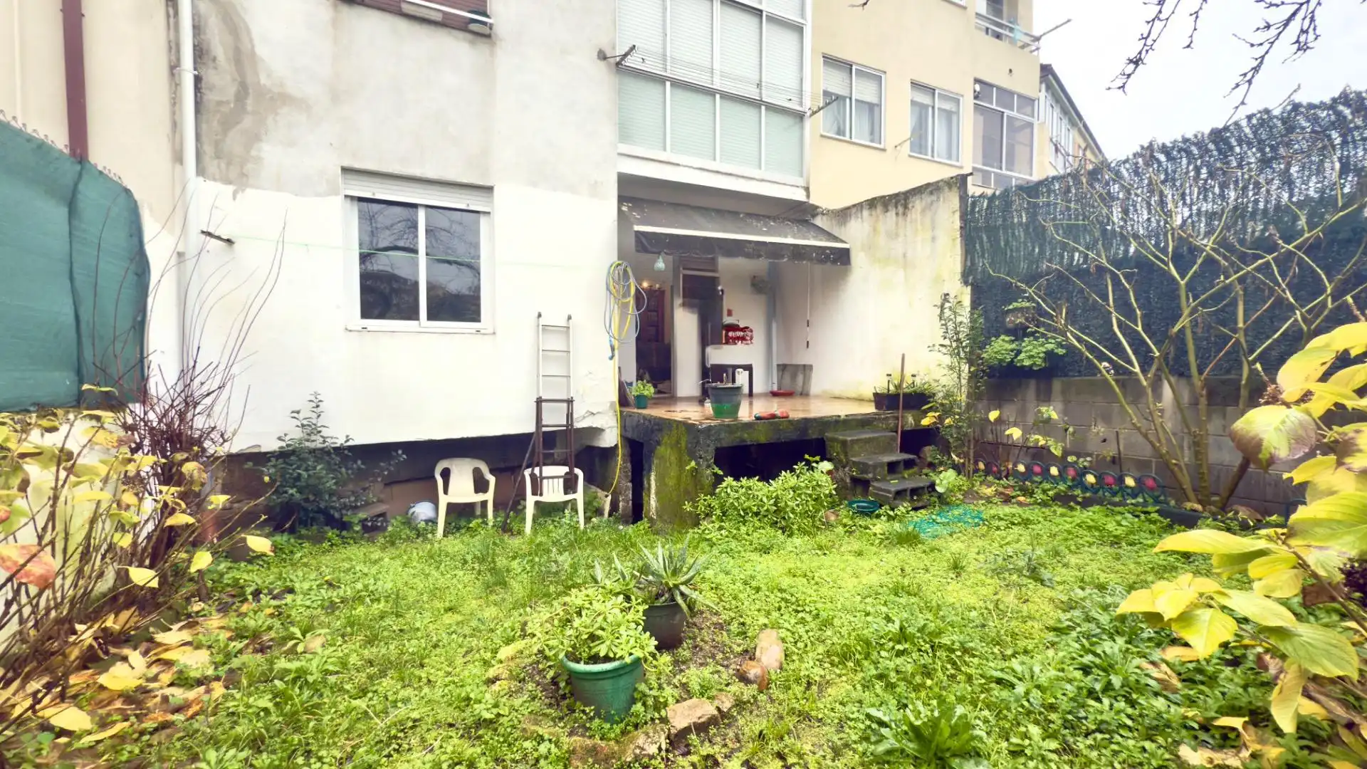 Garten von Wohnung zum Verkauf in Ourense Capital  mit Heizung, Privatgarten und Terrasse