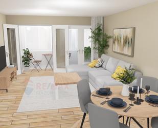 Living room of Flat for sale in A Coruña Capital   with Balcony