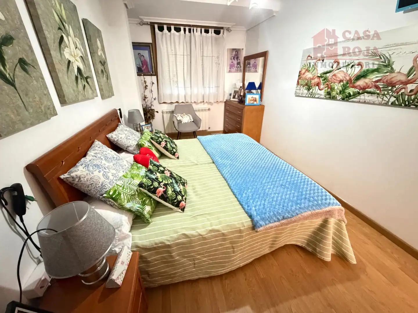 Bedroom of Detached homes for sale in Moaña  with Heating, Parquet flooring and Terrace