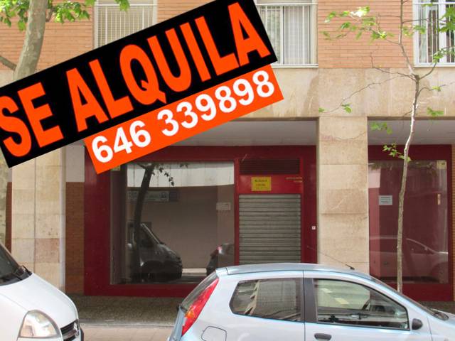 Local comercial en Alquiler en Calle de Santiago Ramón y Cajal, 36 en Plaza de Toros