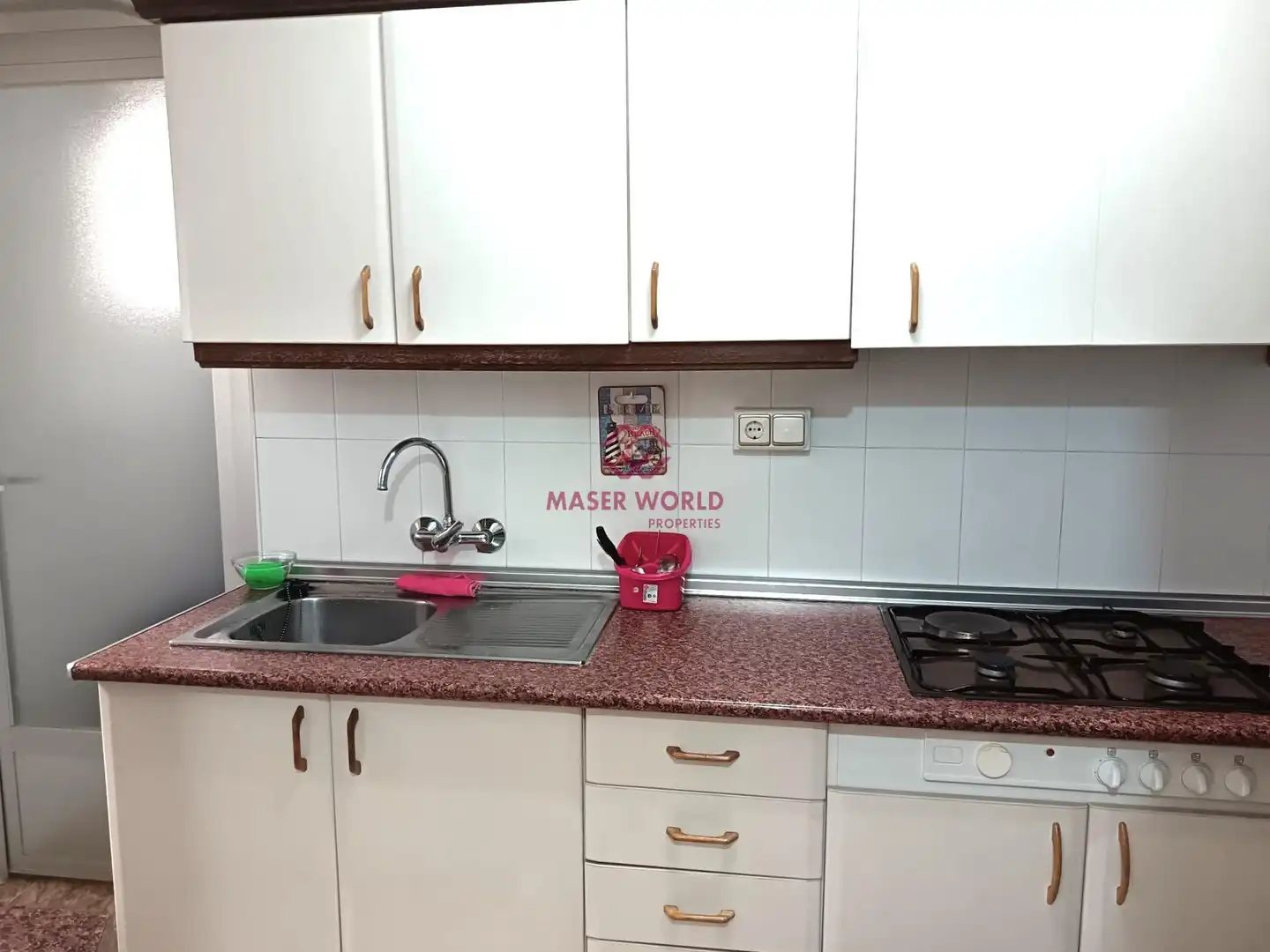 Cuina de Apartament en venda en Mazarrón amb Moblat