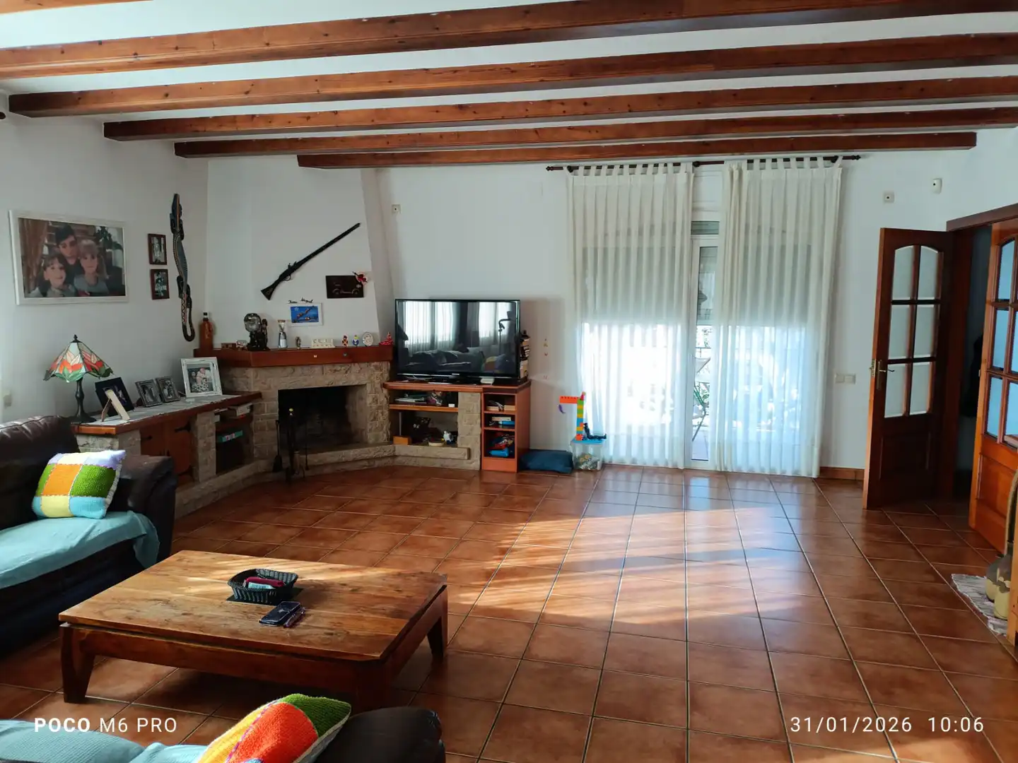 Wohnzimmer von Haus oder Chalet zum Verkauf in Palau-solità i Plegamans mit Heizung, Privatgarten und Terrasse