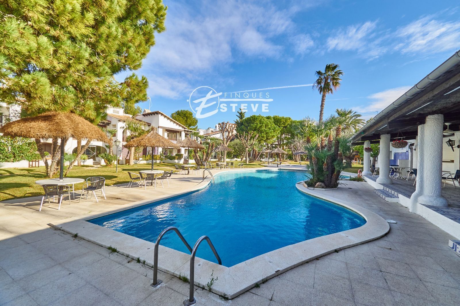 Garden of Single-family semi-detached for sale in Calafell  with Air Conditioner, Heating and Terrace