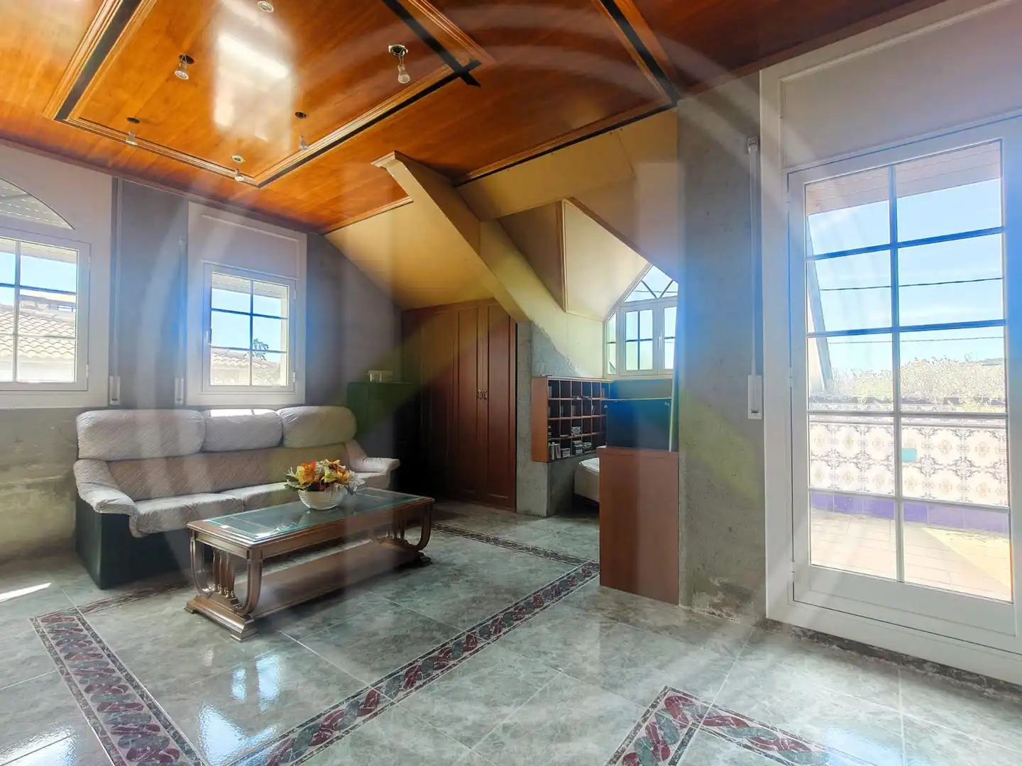 Sala de estar de Casa o chalet en venta en Cànoves I Samalús con Calefacción, Jardín privado y Terraza