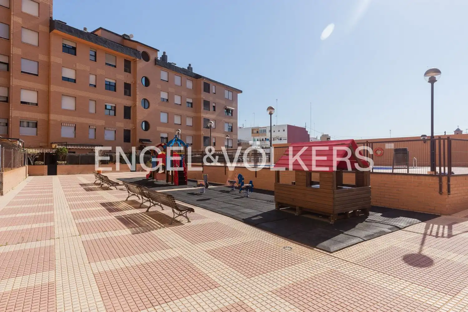 Terrasse von Dachboden zur Miete in Valencia mit Klimaanlage, Heizung und Terrasse
