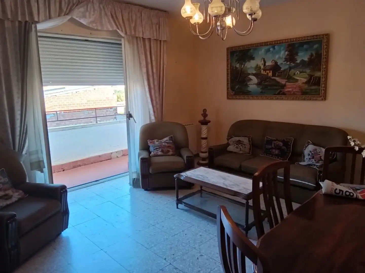 Sala de estar de Piso en venta en Fuente el Fresno con Calefacción y Terraza