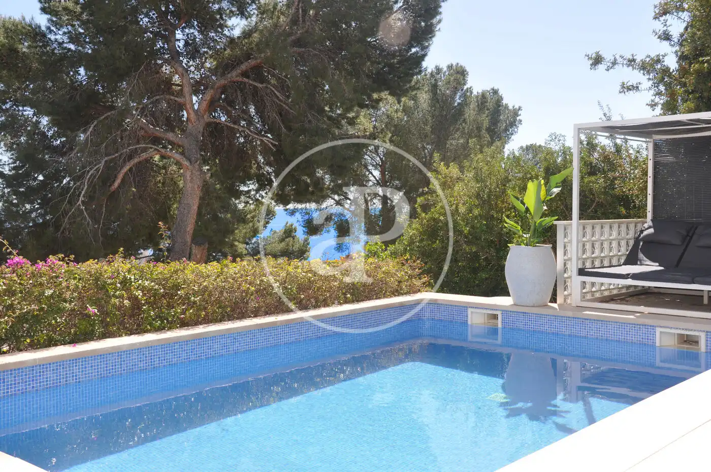 Schwimmbecken von Haus oder Chalet zum Verkauf in  Palma de Mallorca mit Klimaanlage, Heizung und Abstellraum