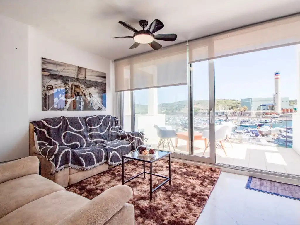 Living room of Flat for sale in Maó - Mahón  with Air Conditioner, Swimming Pool and Community pool