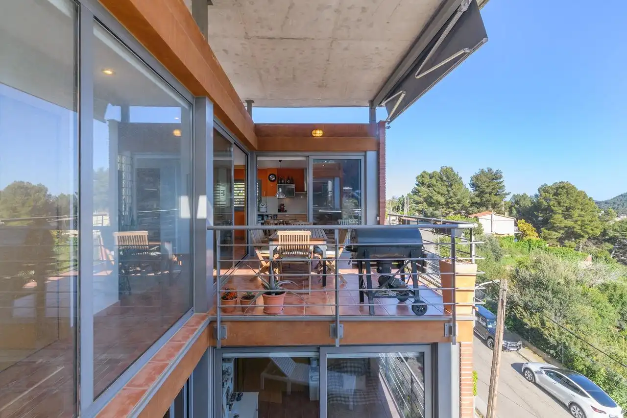 Terraza de Casa o chalet en venta en Vallirana con Aire acondicionado y Balcón