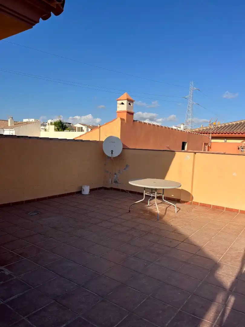 Terraza de Casa adosada en venta en Cártama con Amueblado