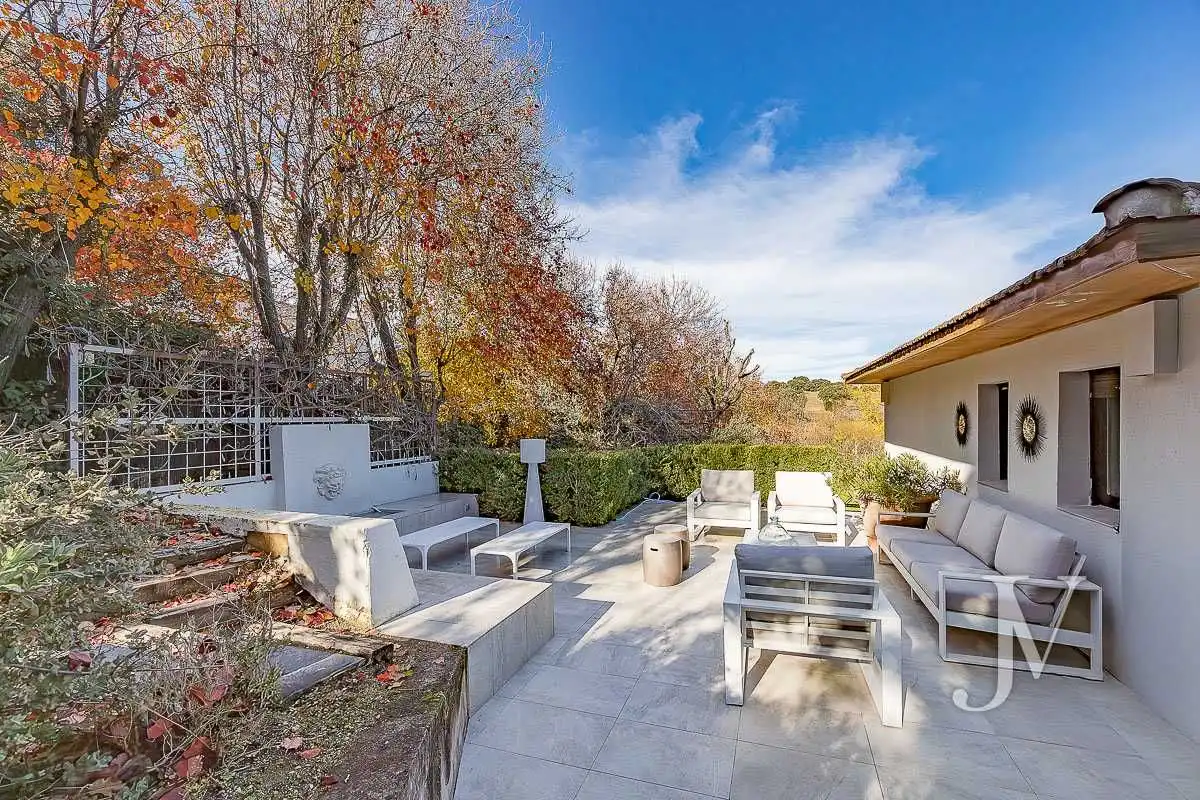 Terraza de Casa o chalet en venta en Ciudalcampo con Aire acondicionado, Calefacción y Jardín privado