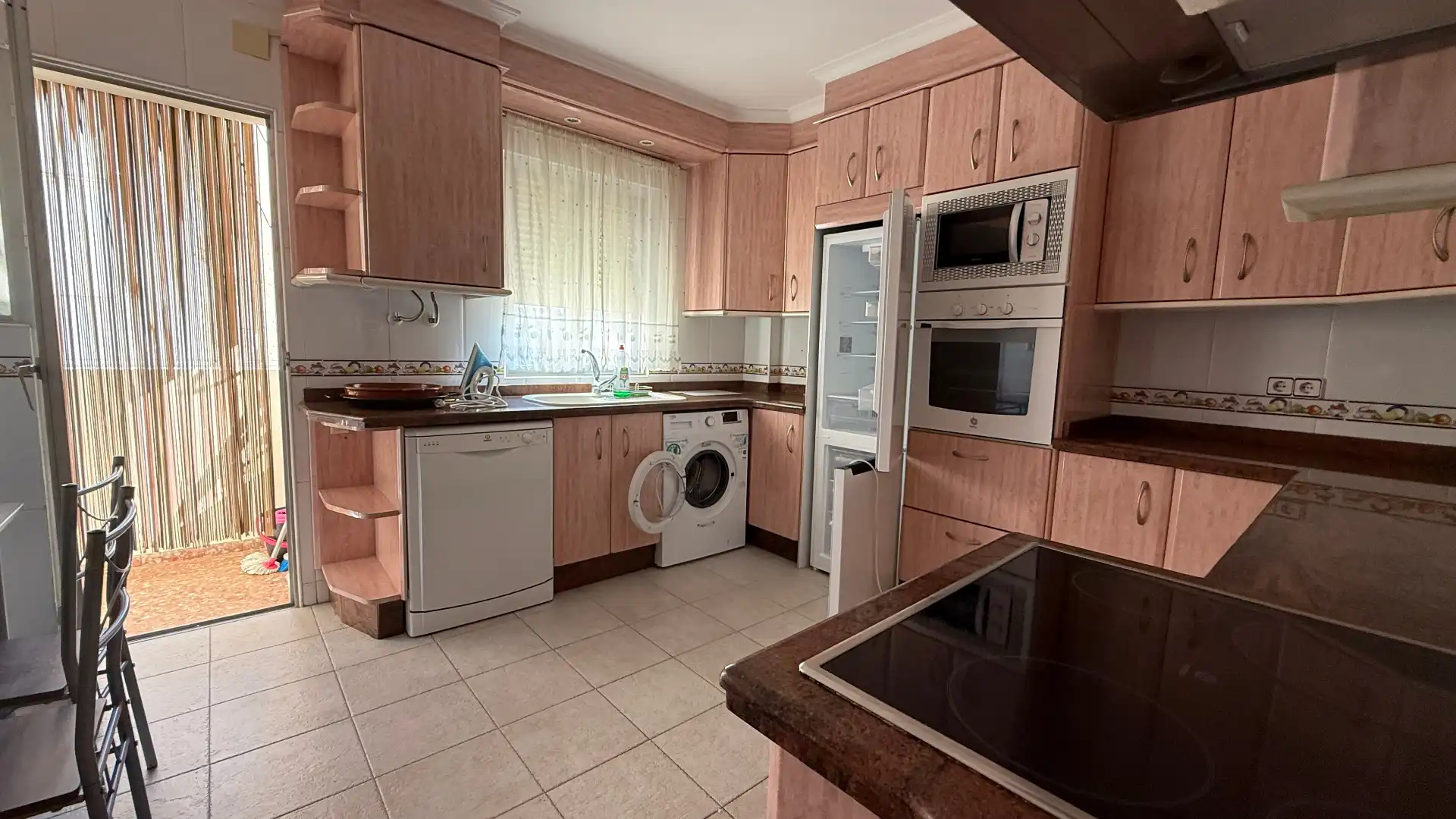 Cocina de Piso de alquiler en Albacete con Aire acondicionado, Calefacción y Terraza