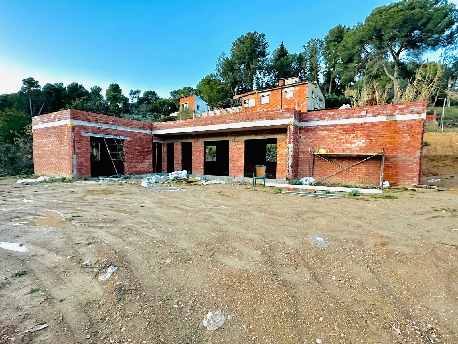 Vista exterior de Casa o xalet en venda en Terrassa amb Jardí privat i Terrassa