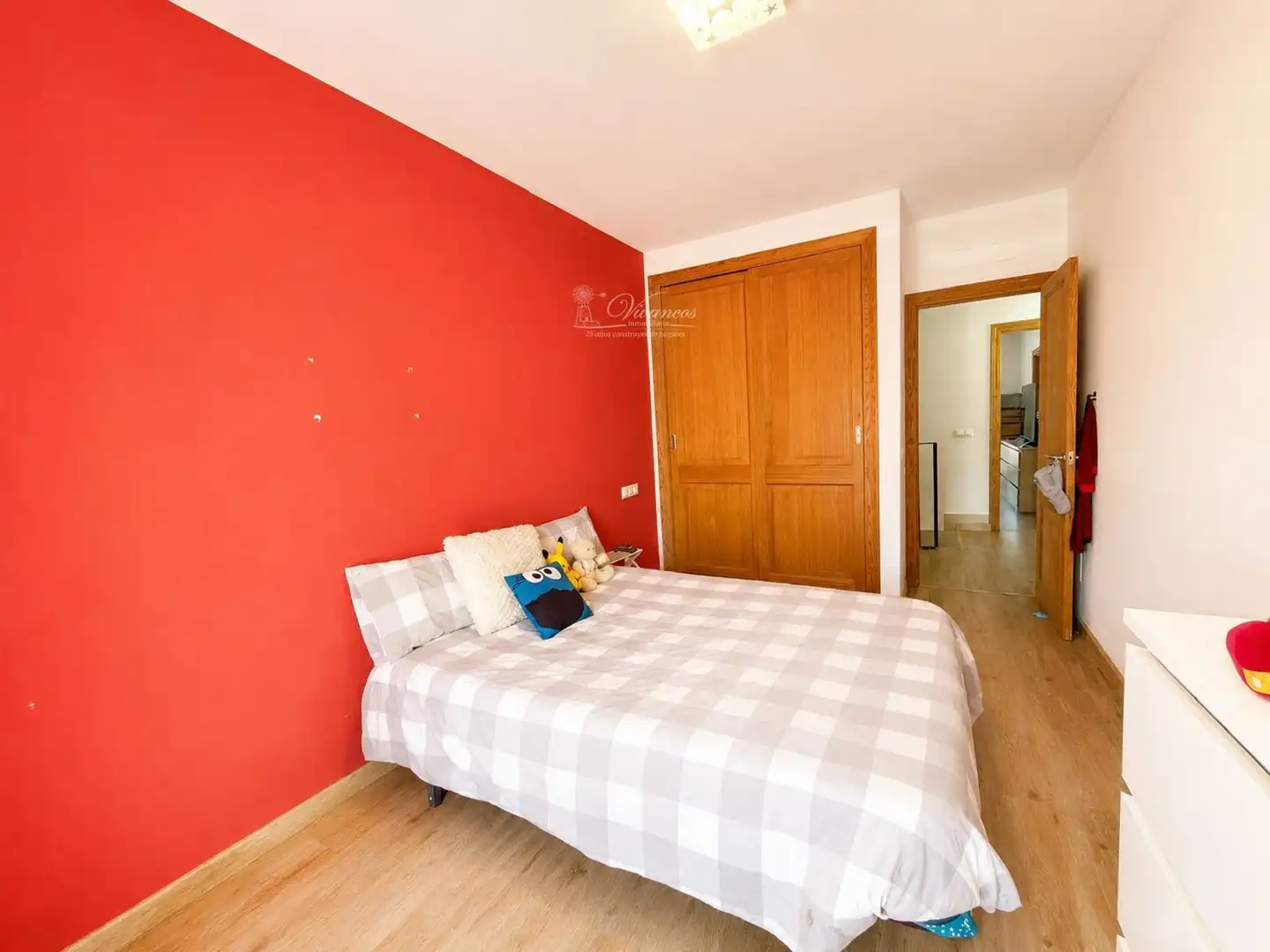 Dormitori de Casa adosada en venda en Sencelles amb Aire condicionat, Jardí privat i Terrassa