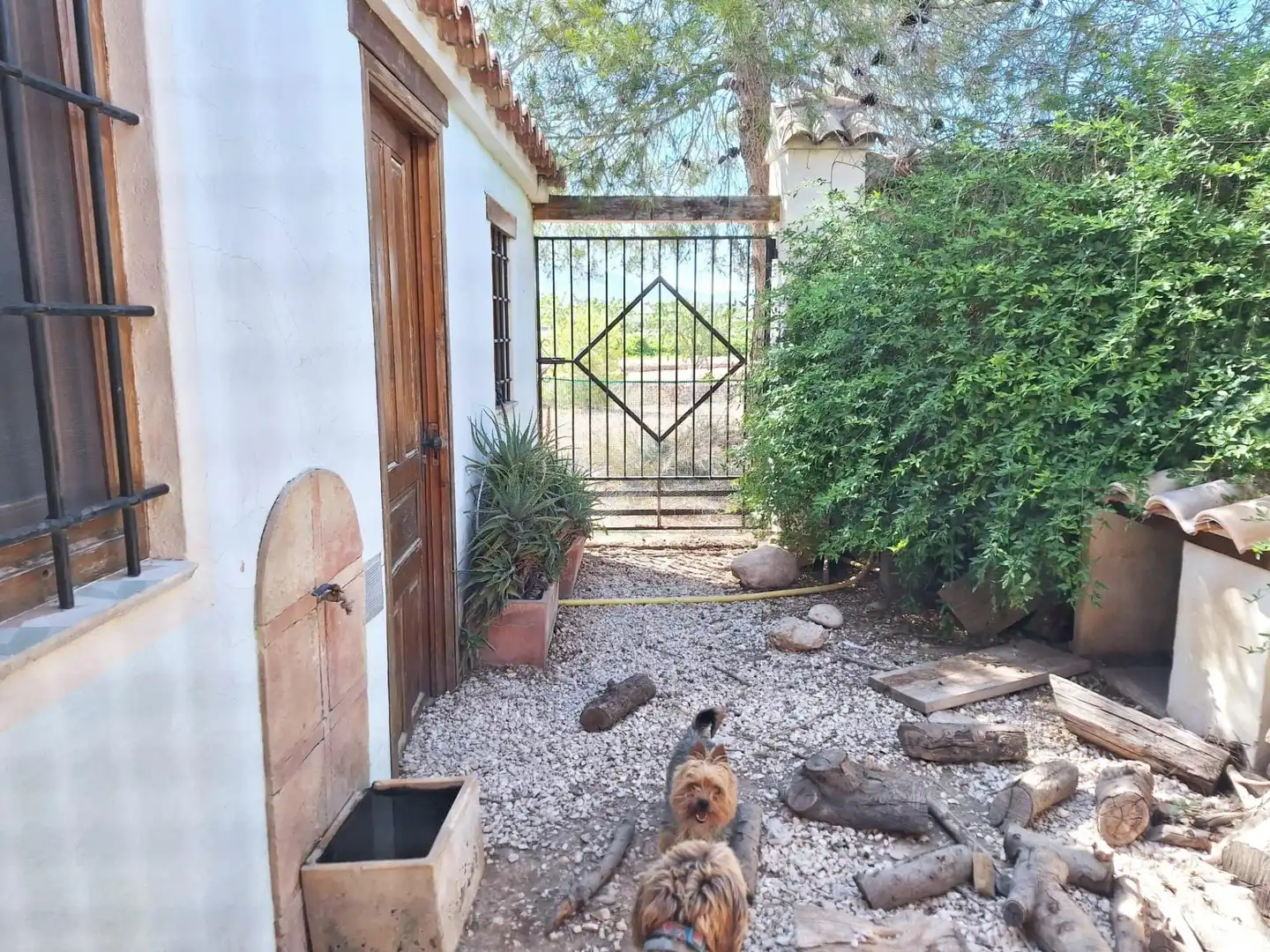 Jardín de Casa adosada en venta en El Pinós / Pinoso con Aire acondicionado, Calefacción y Terraza