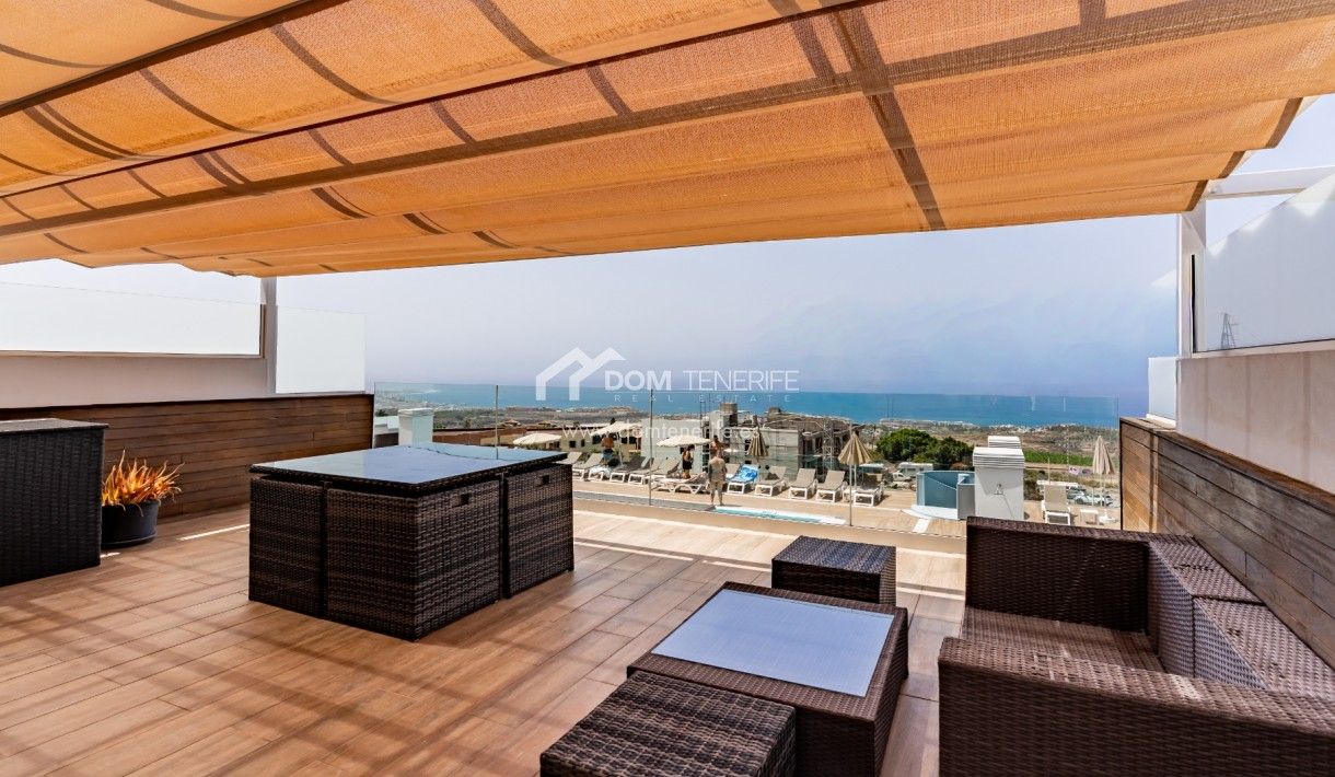 Terrace of Flat for sale in Adeje  with Terrace, Swimming Pool and Furnished