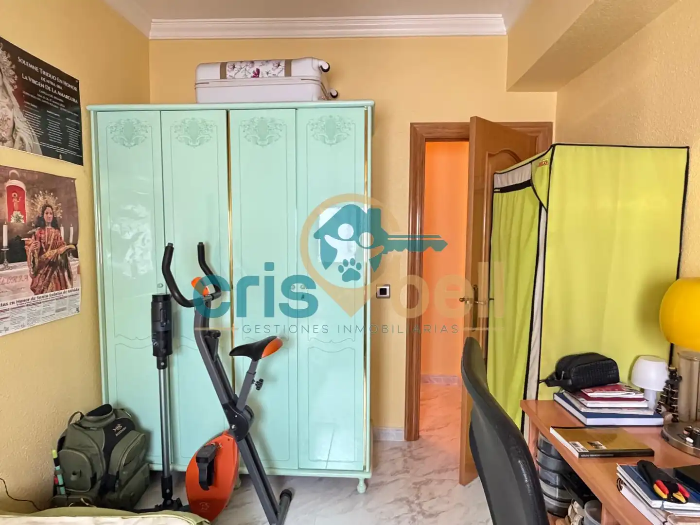 Bedroom of Flat for sale in Lorca  with Storage room, Furnished and Oven