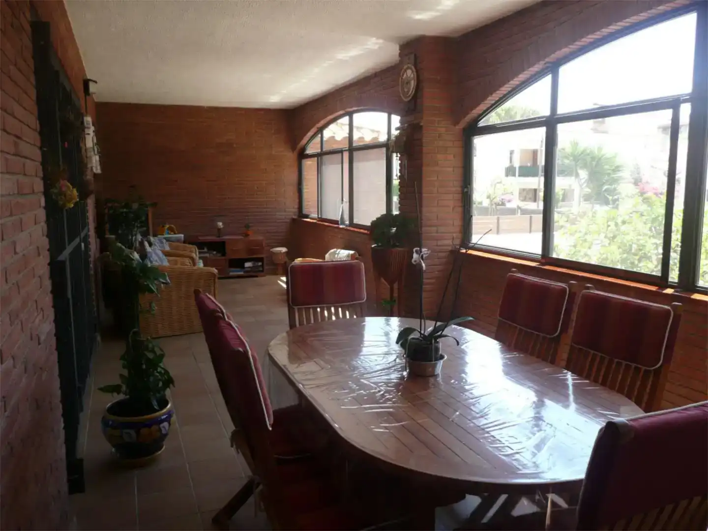 Terrassa de Casa o xalet en venda en Calafell amb Aire condicionat, Jardí privat i Moblat