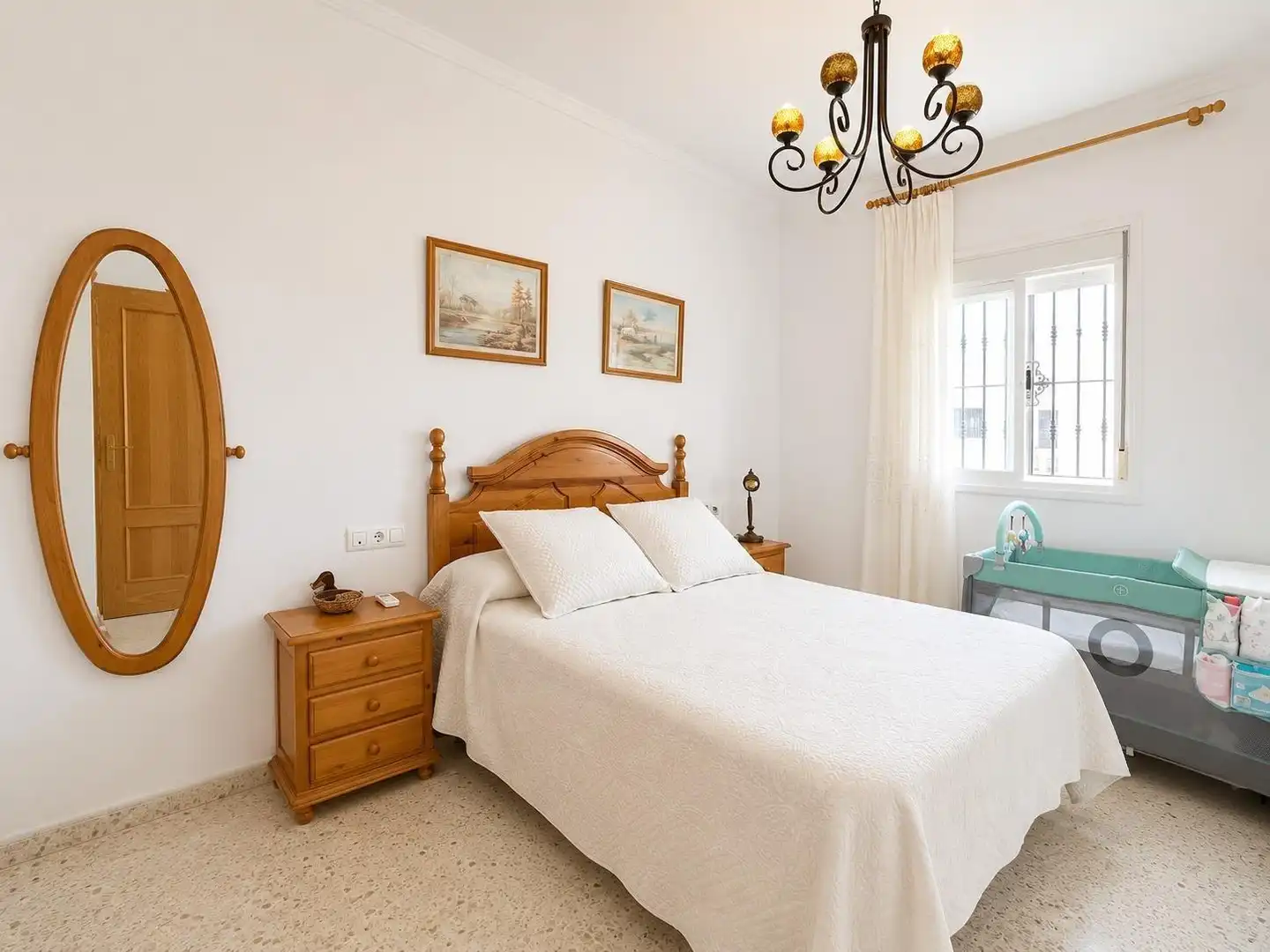 Bedroom of Detached homes for sale in Chipiona  with Heating, Terrace and Storage room