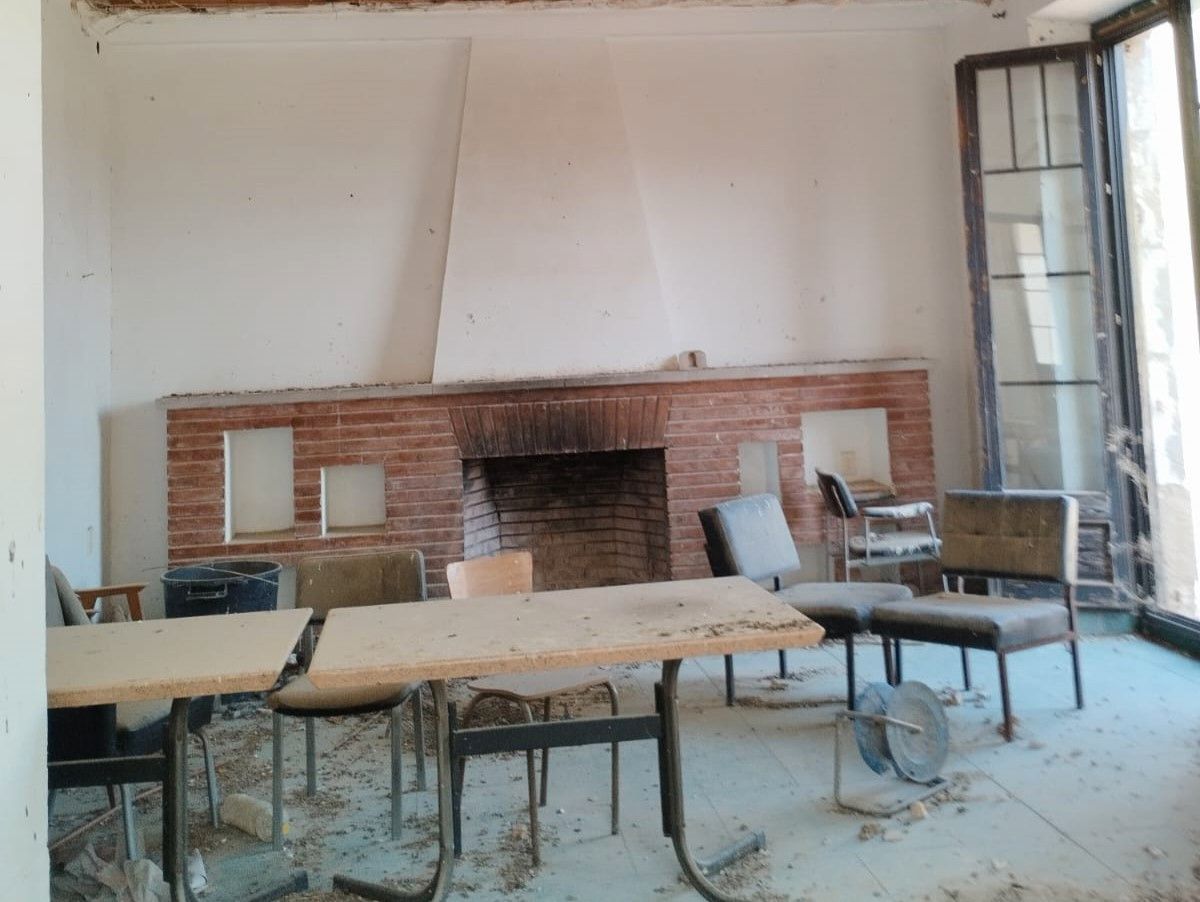 Dining room of Country house for sale in  Lleida Capital  with Air Conditioner, Heating and Furnished