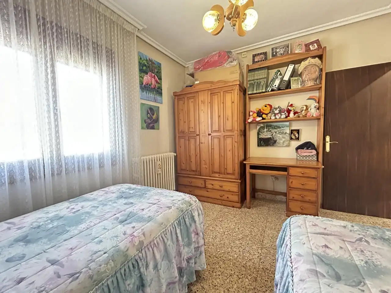 Dormitori de Casa adosada en venda en Cintruénigo amb Calefacció, Jardí privat i Terrassa