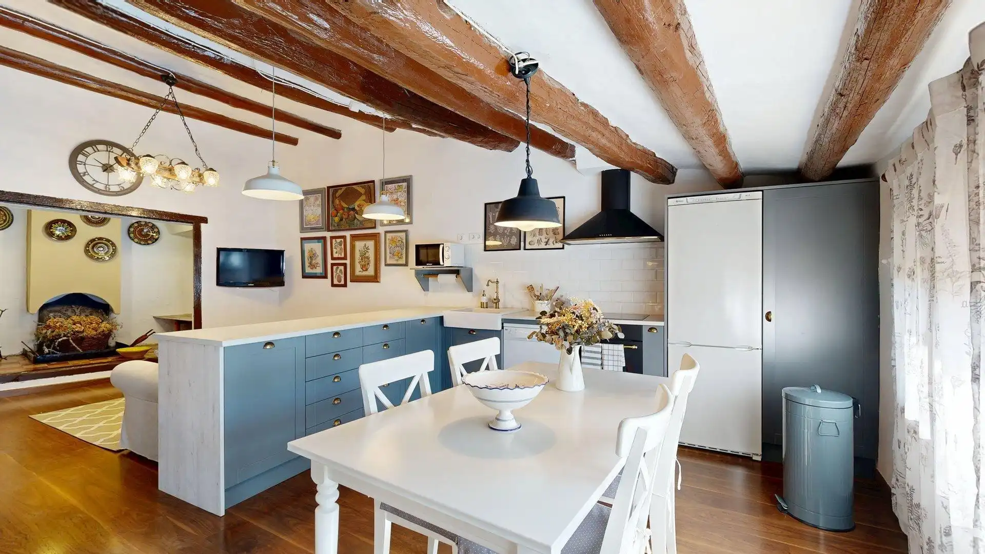 Cocina de Casa o chalet en venta en Magallón con Jardín privado, Terraza y Amueblado