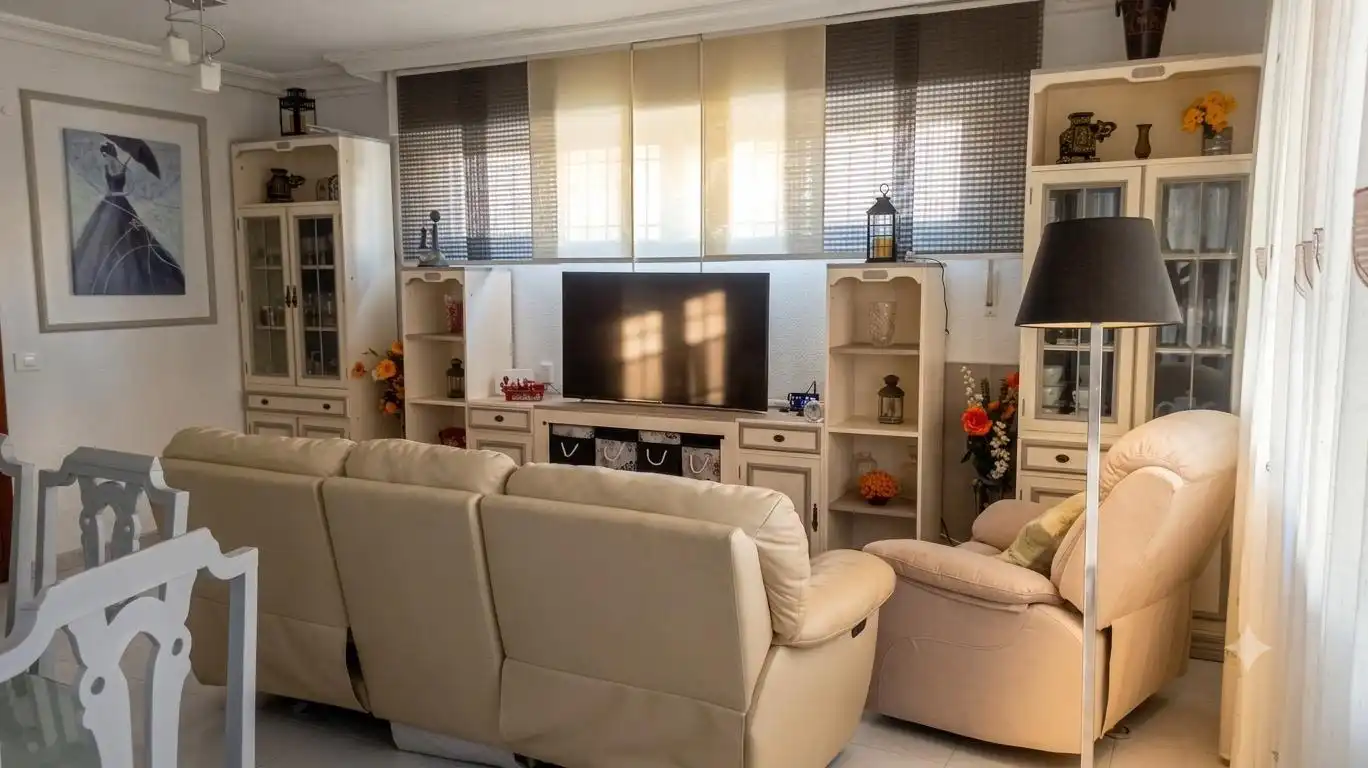 Sala d'estar de Planta baixa en venda en San Pedro del Pinatar amb Aire condicionat i Balcó