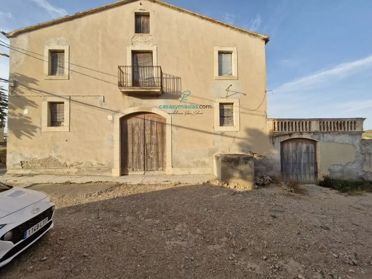 Vista exterior de Finca rústica en venda en Santa Margarida I Els Monjos amb Calefacció, Jardí privat i Terrassa