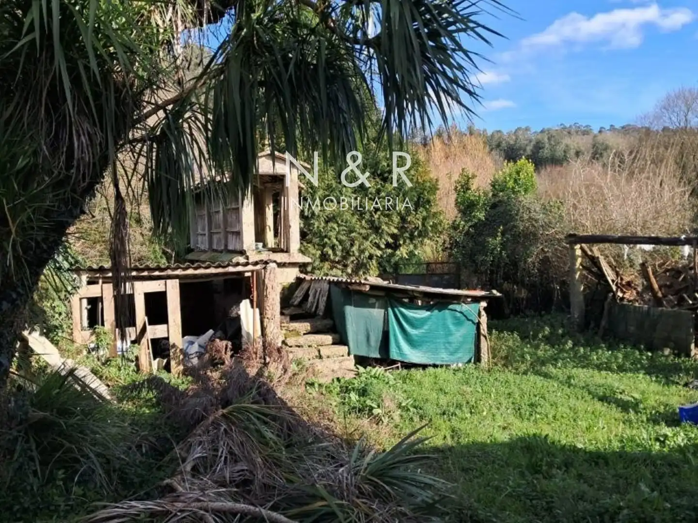 Vista exterior de Casa o chalet en venta en Santiago de Compostela 