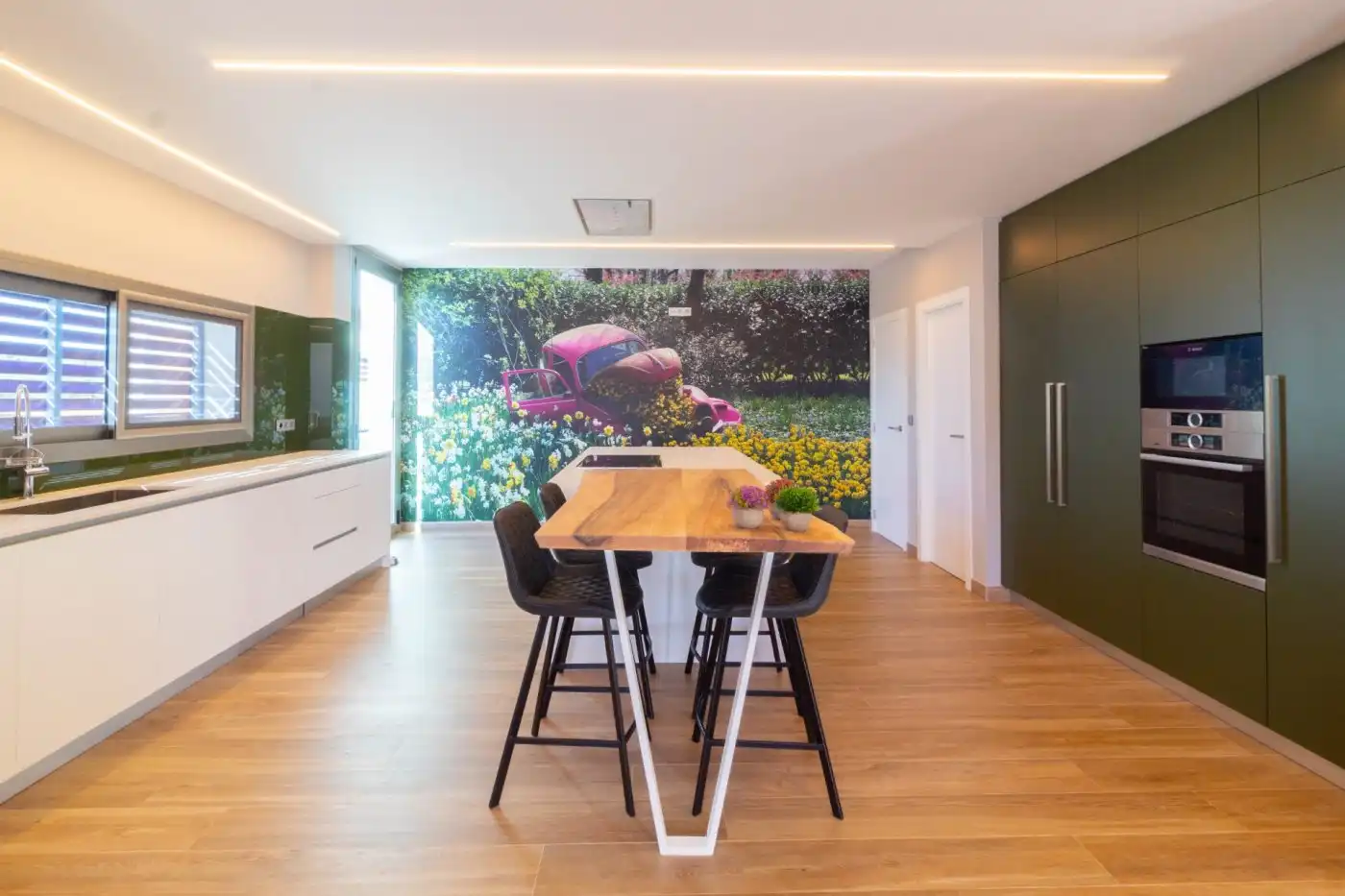 Dining room of Houses for sale in Turís  with Air Conditioner, Heating and Private garden