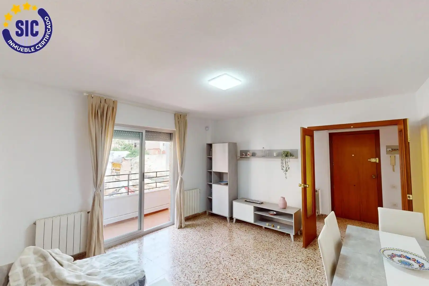 Living room of Flat for sale in Castellón de la Plana / Castelló de la Plana  with Heating, Terrace and Balcony