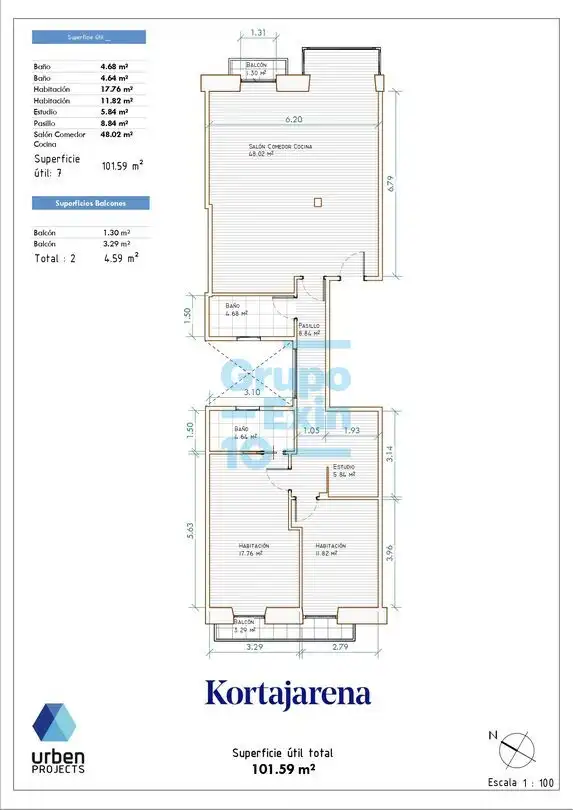 Piso en venta en Donostia - San Sebastián  con Aire acondicionado, Calefacción y Balcón
