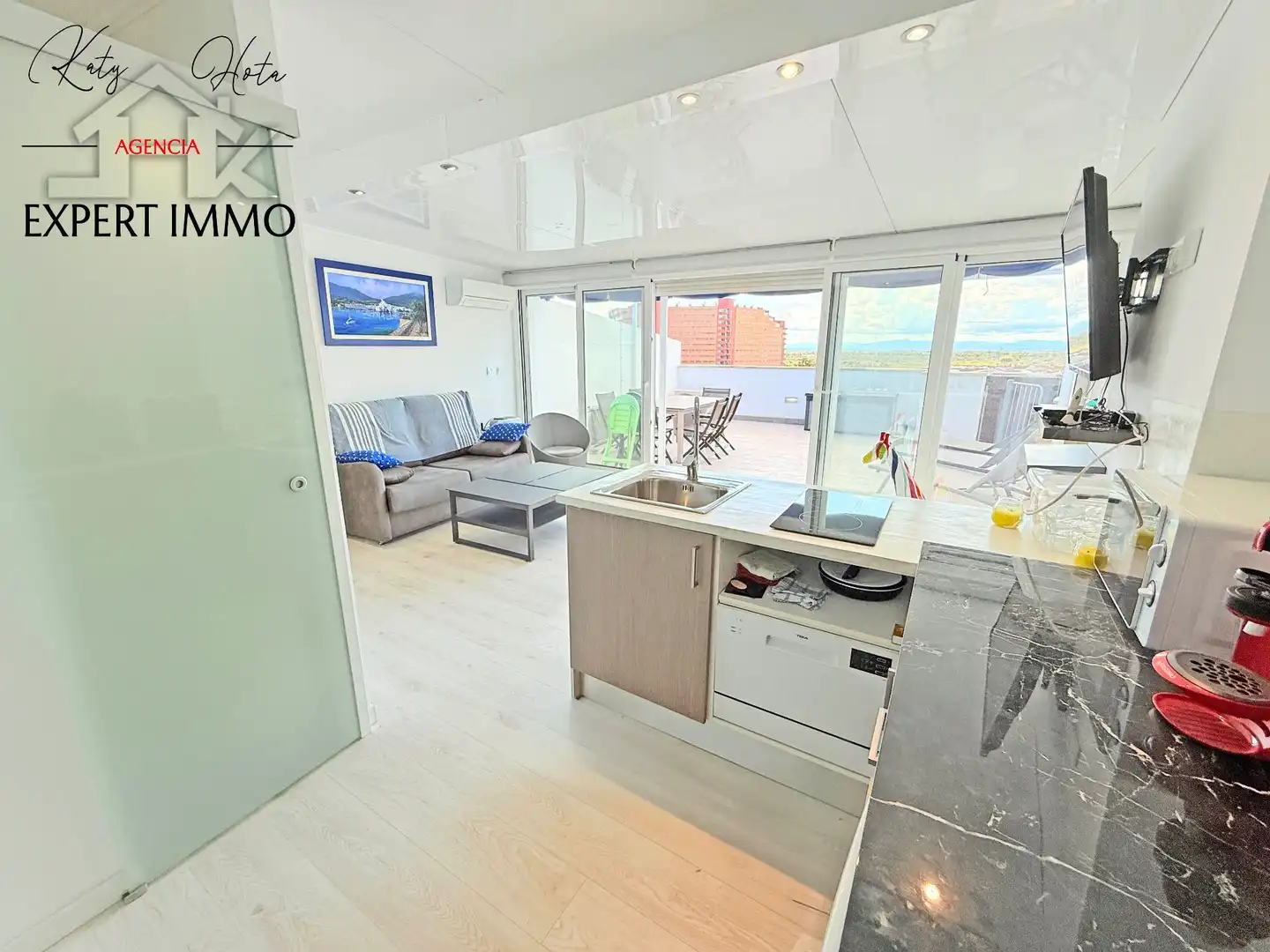 Terraza de Apartamento en venta en Roses con Aire acondicionado, Calefacción y Terraza