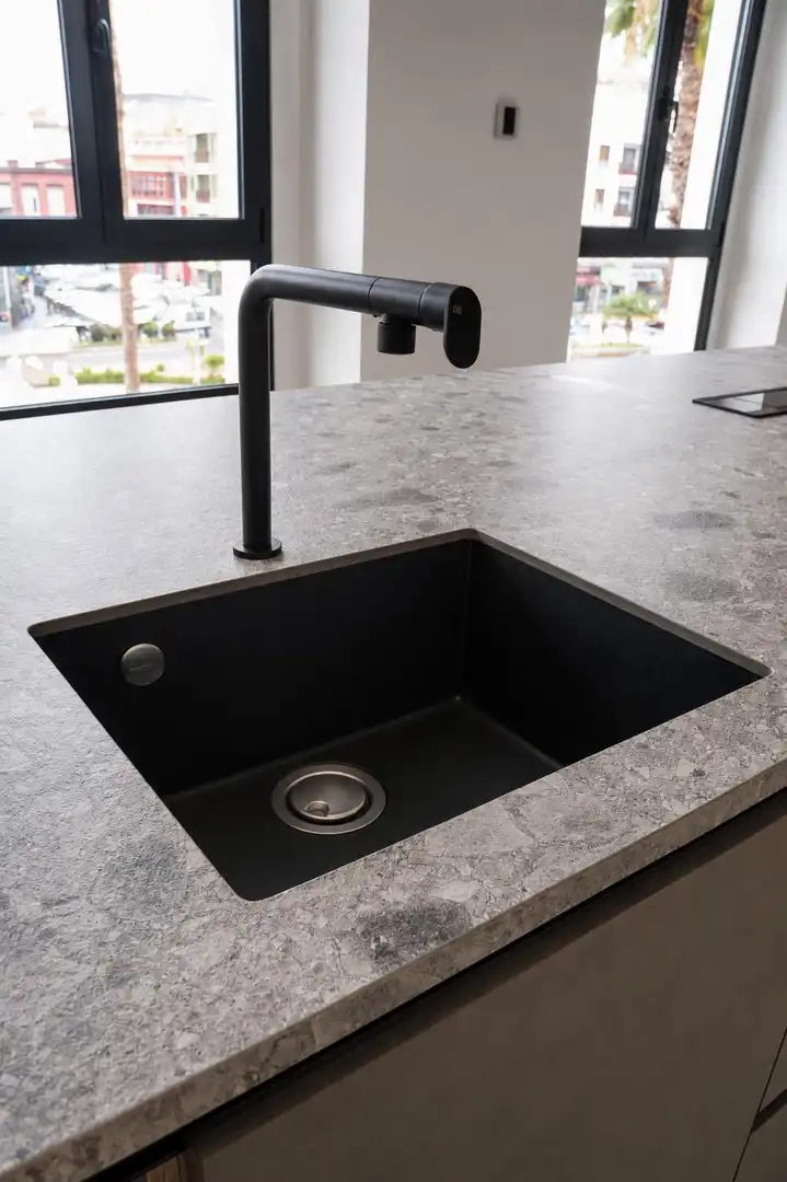 Cocina de Apartamento en venta en Las Palmas de Gran Canaria con Aire acondicionado, Parquet y Trastero