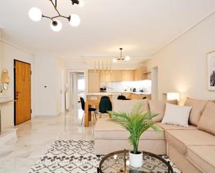 Living room of Flat to rent in  Lleida Capital  with Air Conditioner, Furnished and TV