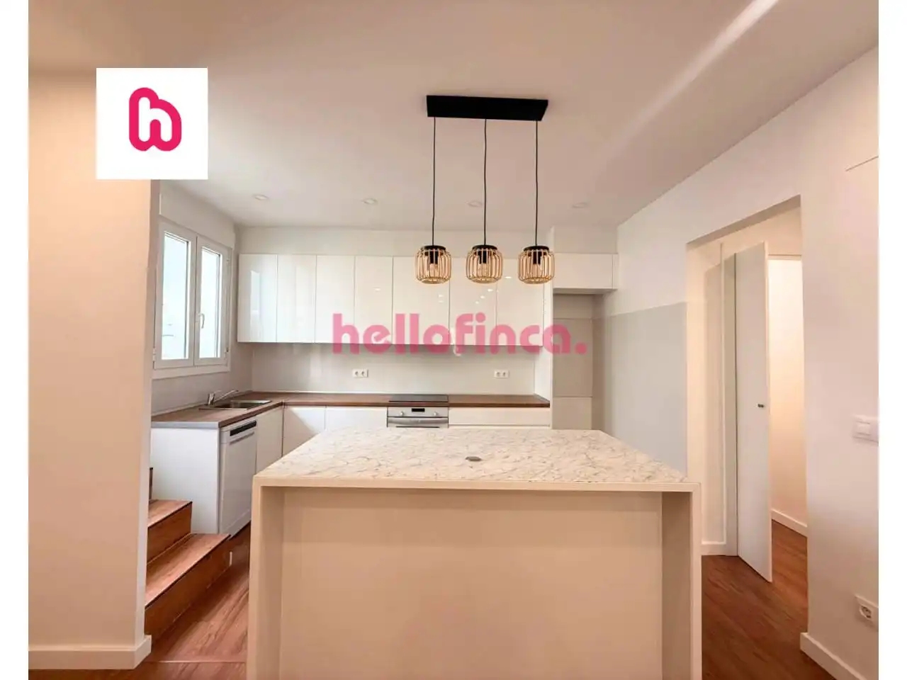 Kitchen of Flat for sale in El Vendrell  with Air Conditioner, Heating and Parquet flooring