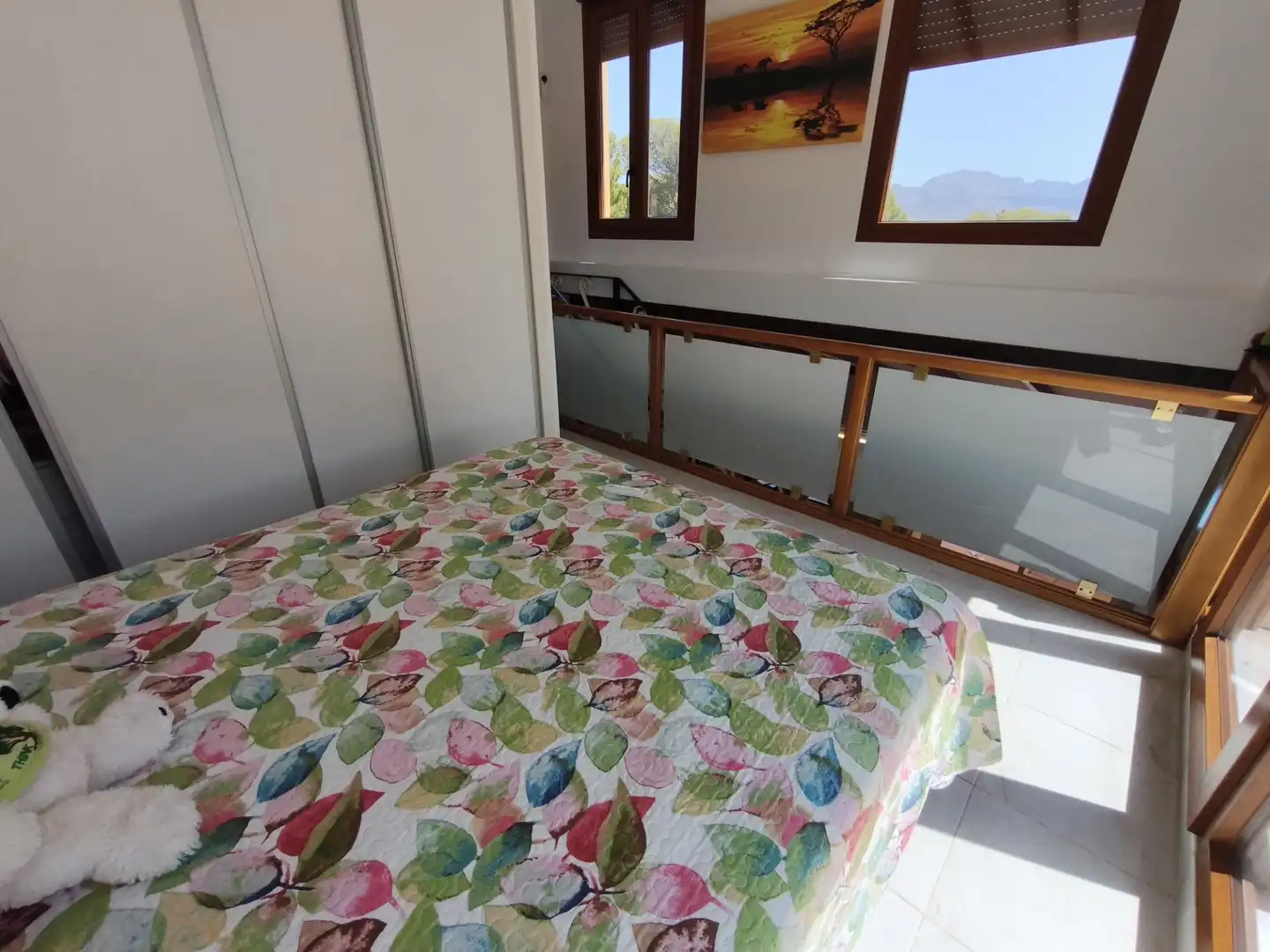 Bedroom of Detached homes for sale in La Nucia  with Air Conditioner, Parquet flooring and Terrace