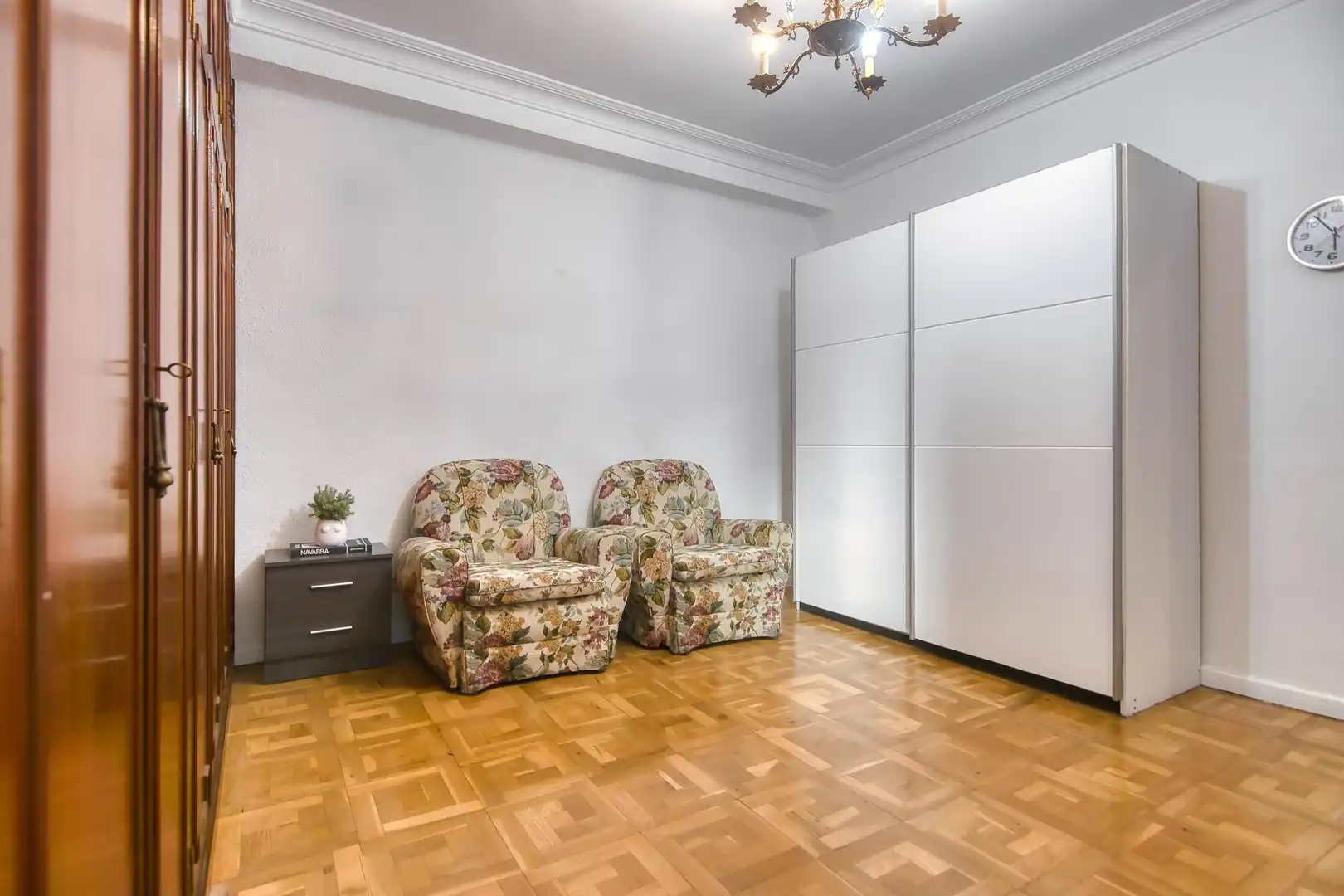 Bedroom of Flat for sale in  Pamplona / Iruña  with Heating, Storage room and Balcony