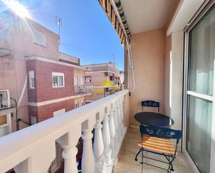 Balcony of Flat to rent in San Javier  with Air Conditioner