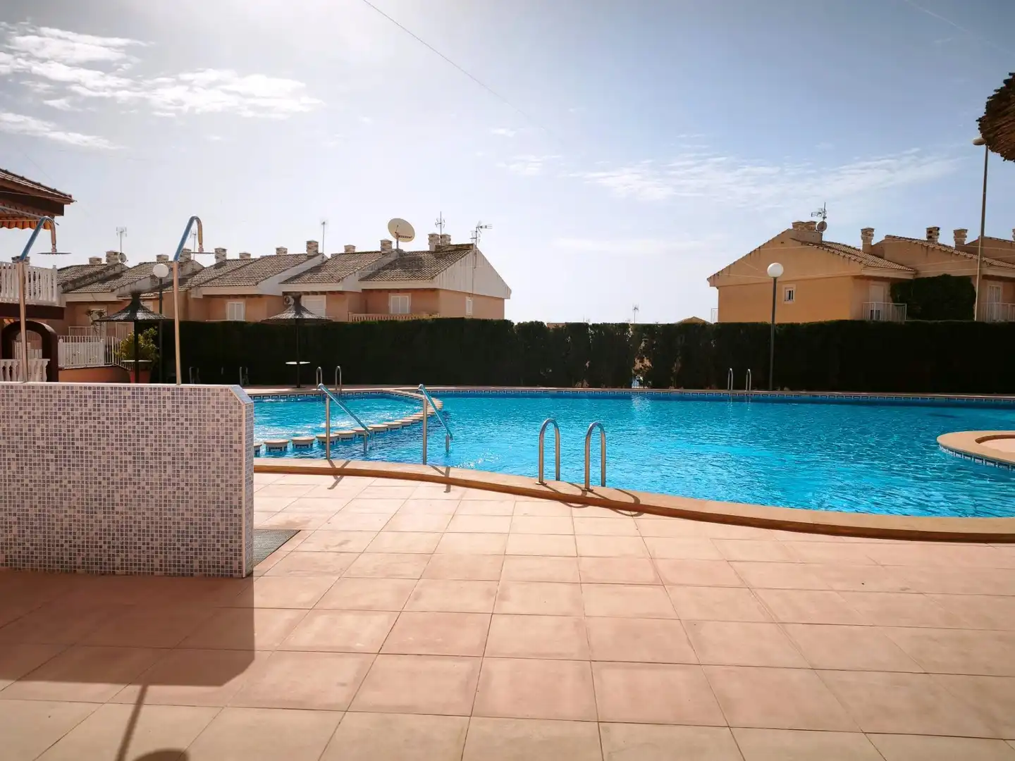 Swimming pool of Ground floor for sale in Mazarrón  with Furnished and Community pool