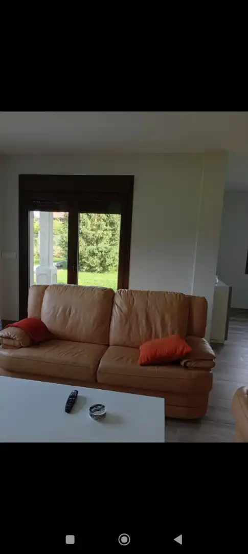Sala de estar de Casa o chalet en venta en Rois con Calefacción, Jardín privado y Terraza