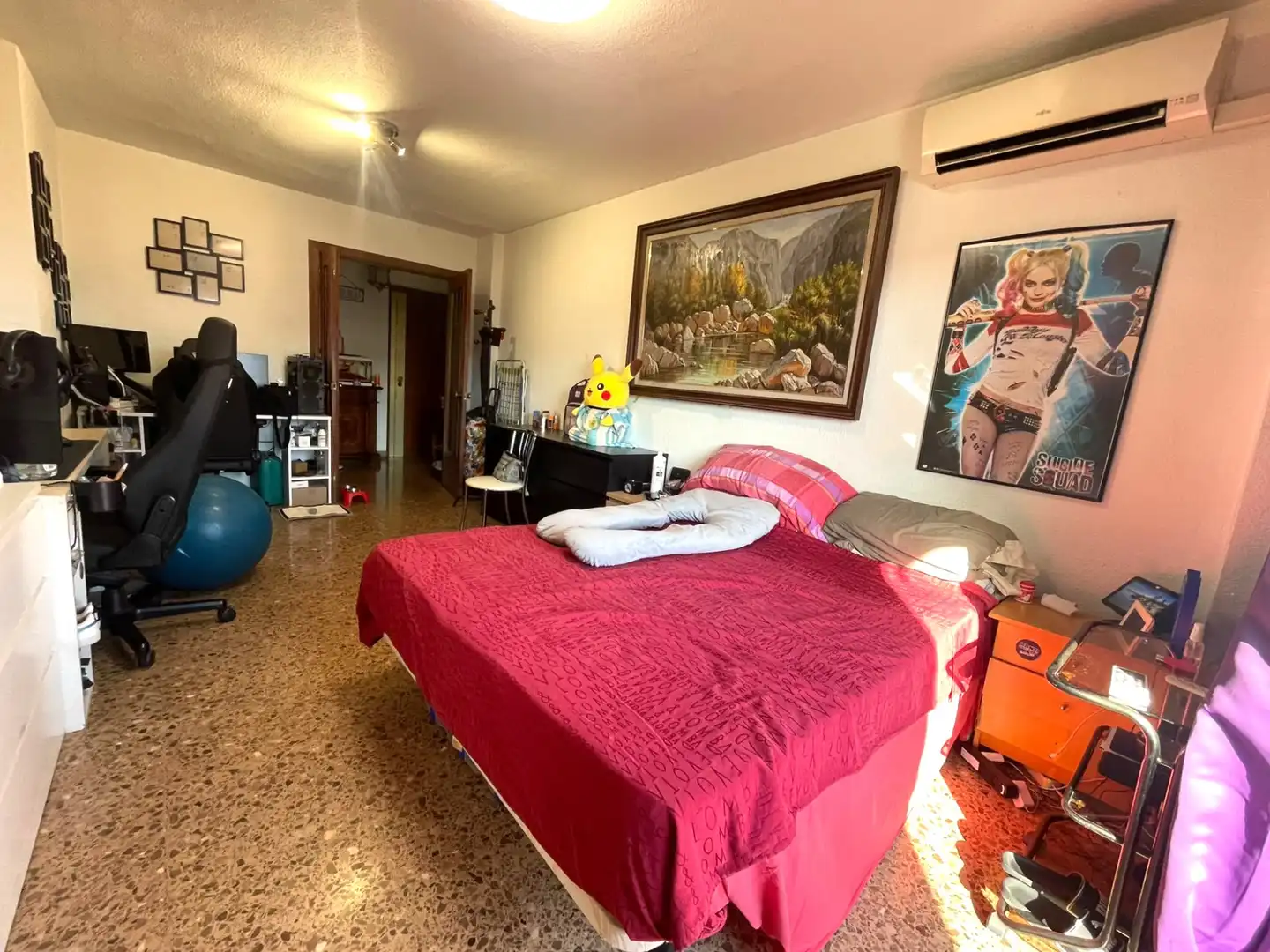 Bedroom of Flat for sale in Valencia  with Furnished and Balcony