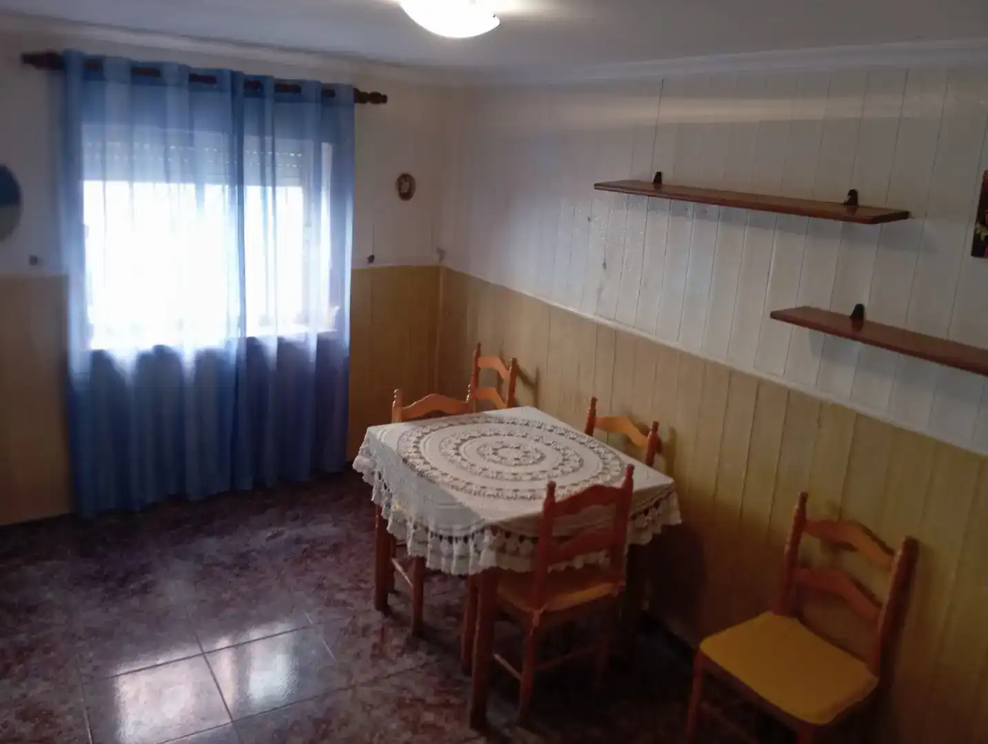 Menjador de Casa adosada en venda en La Unión amb Aire condicionat