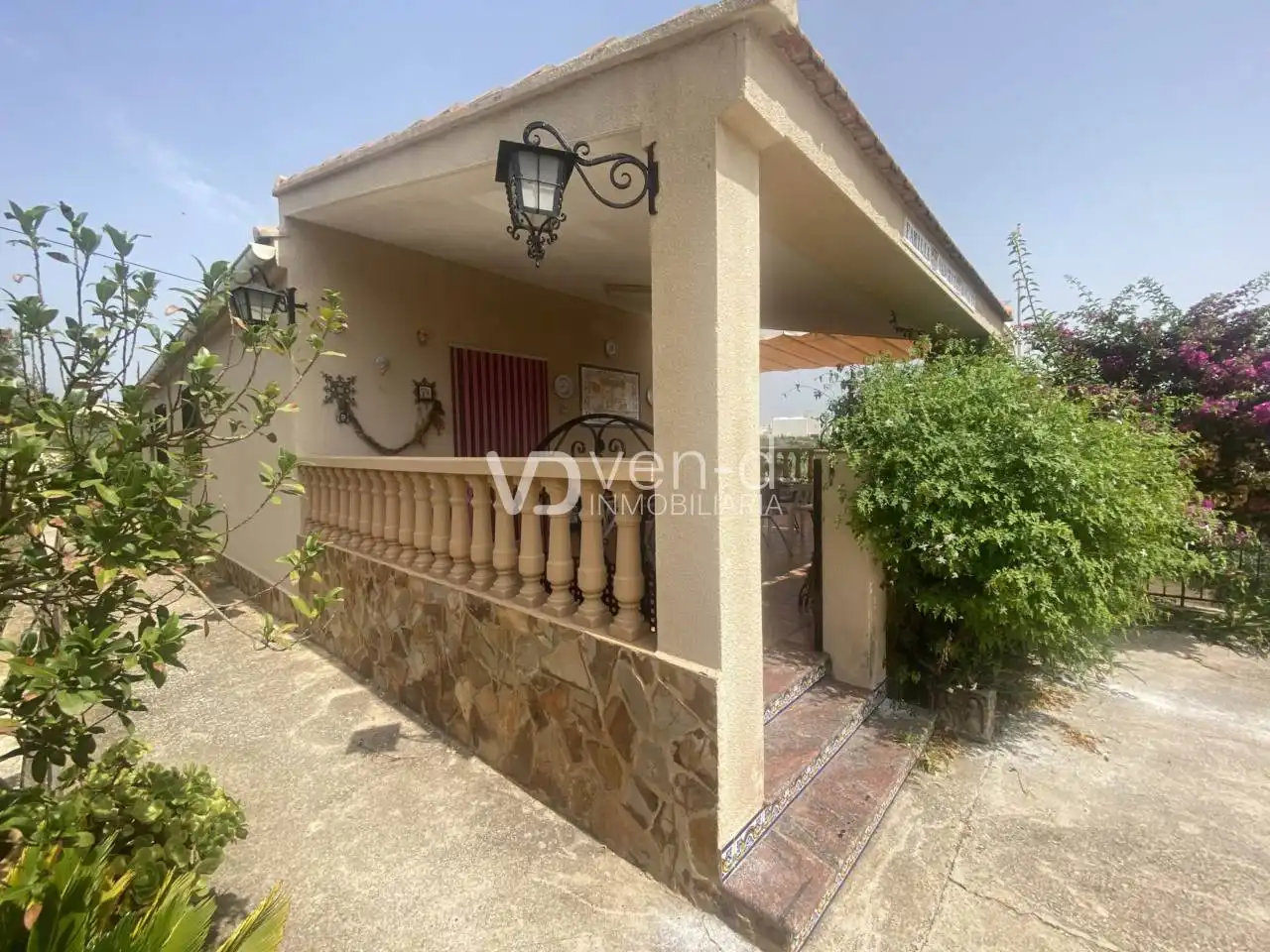 Vista exterior de Casa o chalet en venta en Enguera con Aire acondicionado, Calefacción y Jardín privado