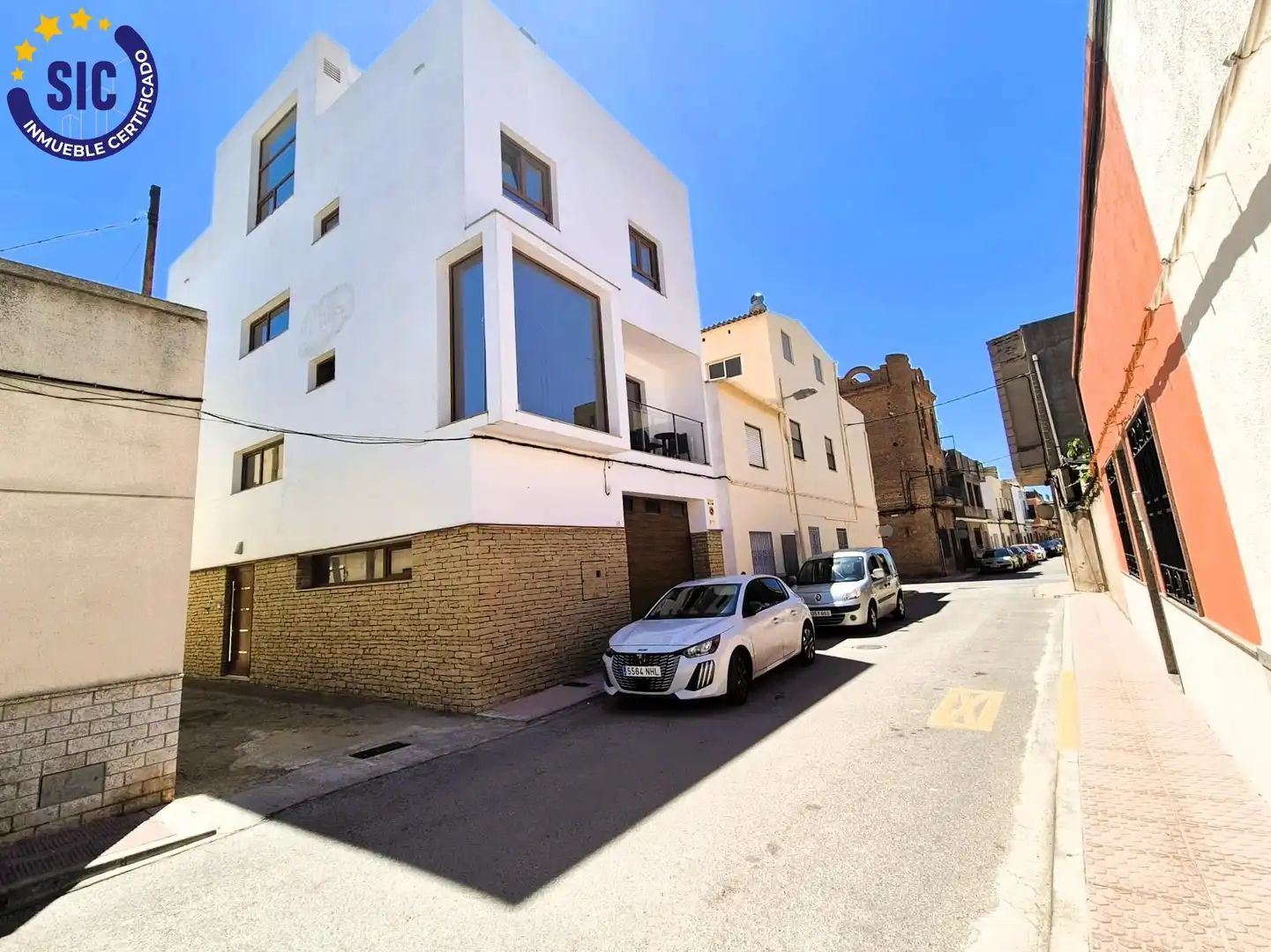 Vista exterior de Casa o chalet en venta en Les Alqueries / Alquerías del Niño Perdido con Aire acondicionado, Calefacción y Terraza