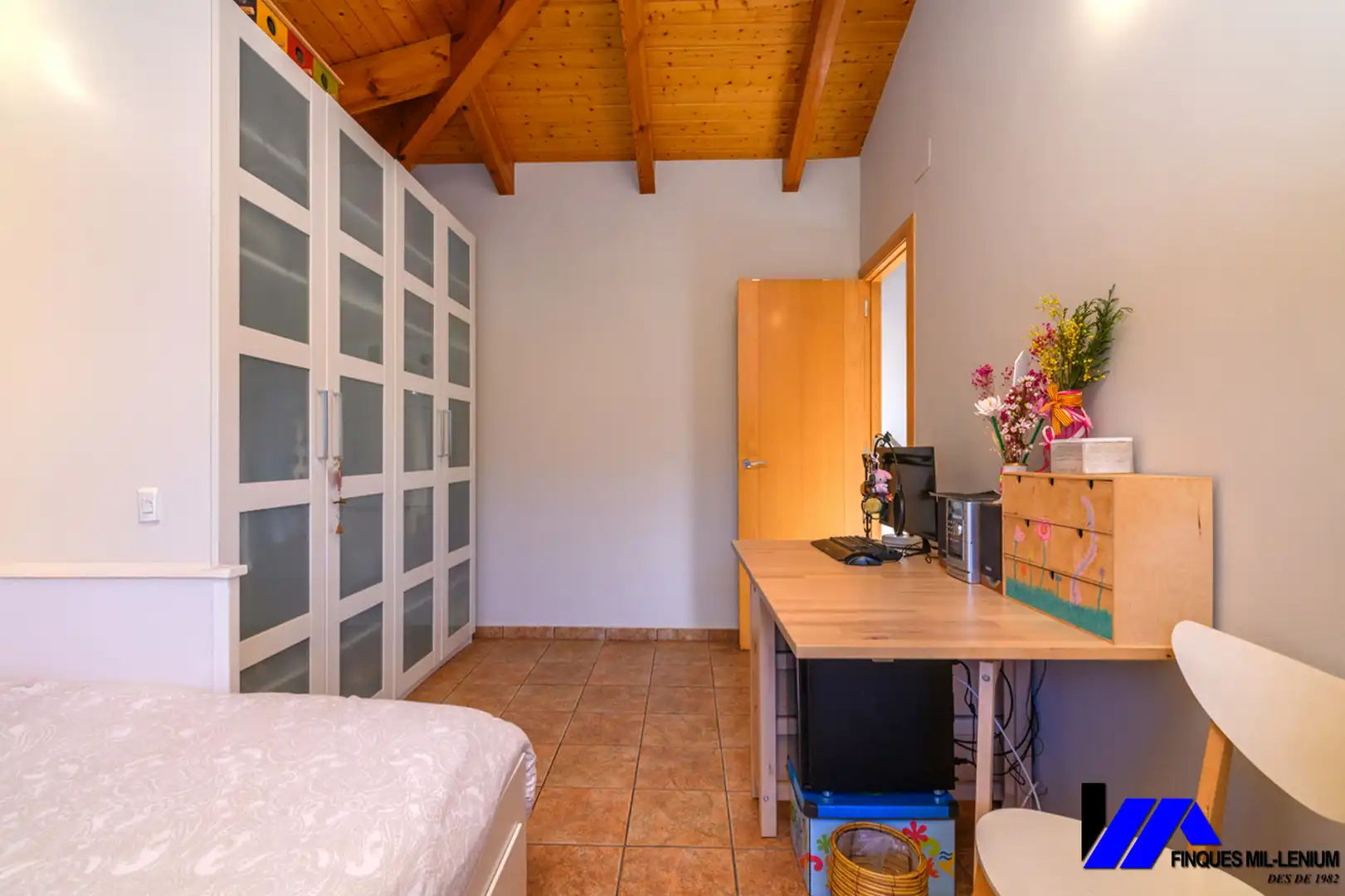 Habitación de Casa o chalet en venta en Vallirana con Aire acondicionado, Calefacción y Jardín privado