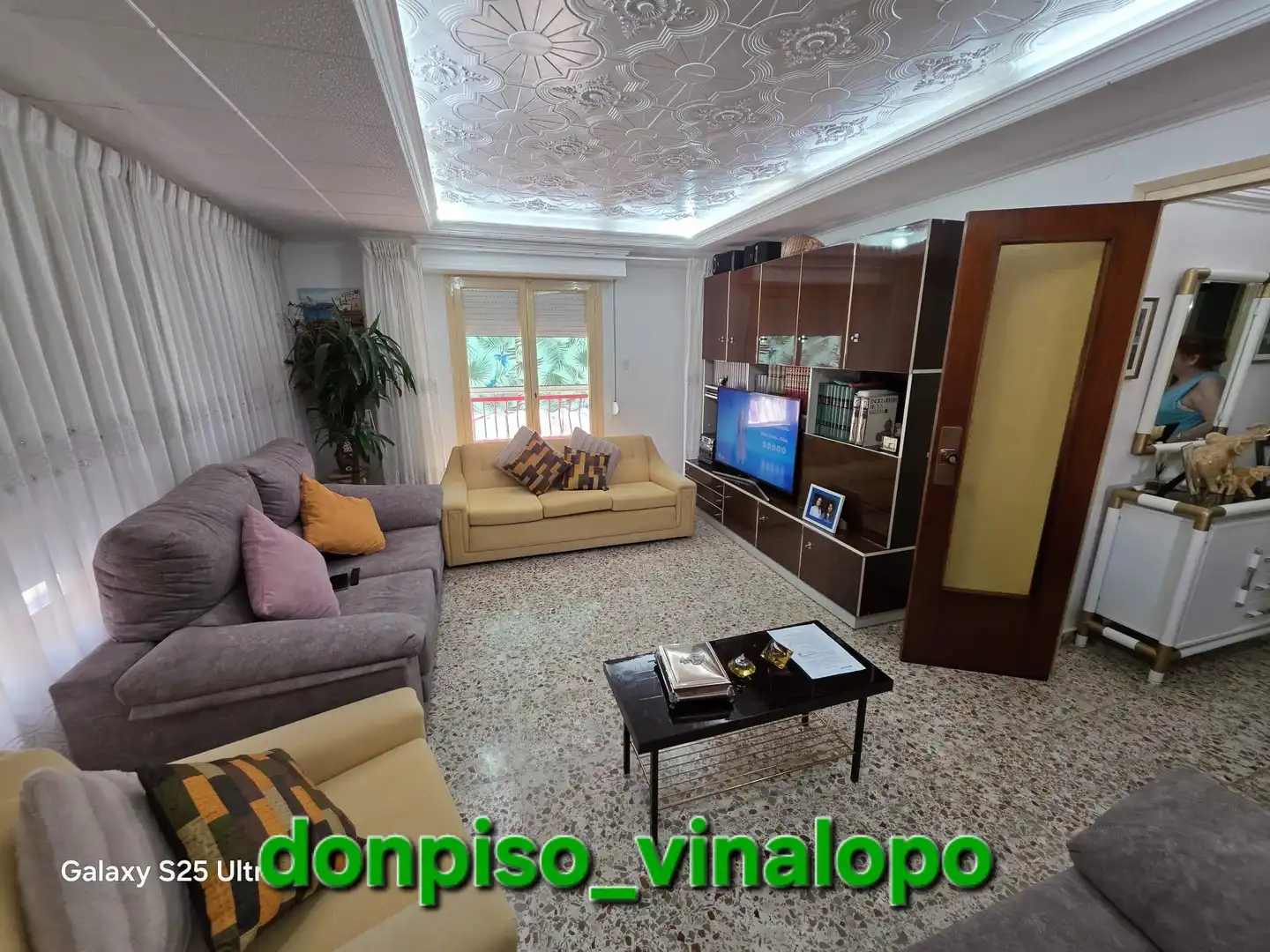 Wohnzimmer von Wohnungen zum Verkauf in Elda mit Klimaanlage, Heizung und Balkon